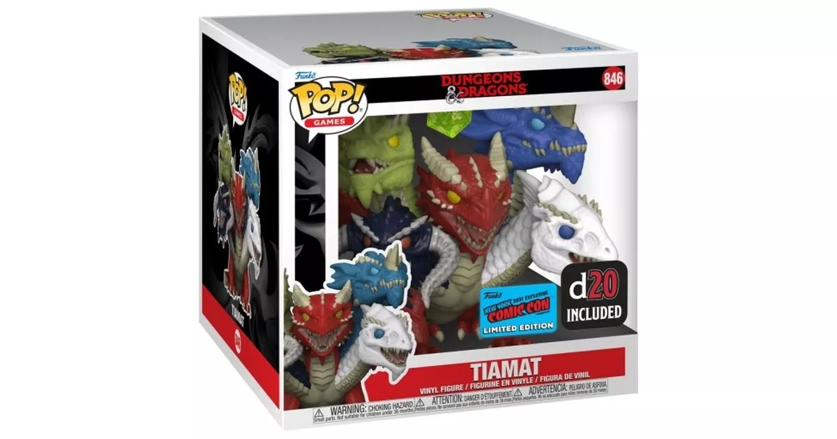 En Oferta Comprar Funko Pop! #846 Tiamat With D20 (Supersized)