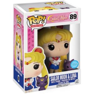 Comprar Funko Pop! #89 Sailor Moon & Luna (Glitter)