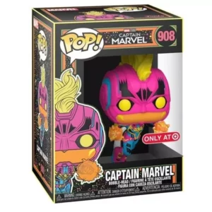 Comprar Funko Pop! #908 Captain Marvel (Blacklight)