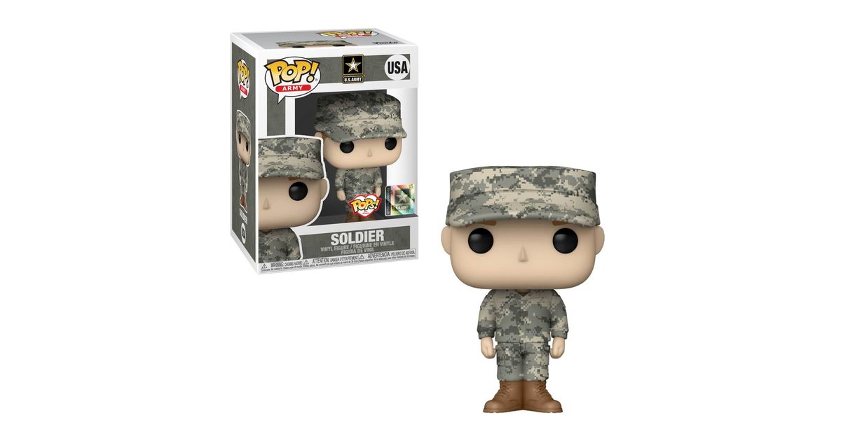 Comprar Funko Pop! #Usa Soldier Military Army (Male Caucasian) (Camo)