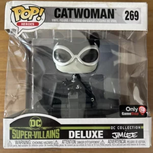 Catwoman Jim Lee Black & White DAMAGED BOX SEE PICS