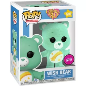 #1207 Wish Bear (Chase & Flocked)