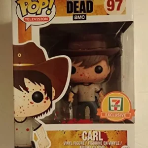 Funko Pop! 7-11 Exclusive The Walking Dead #97 Carl Grimes Blood Splatter