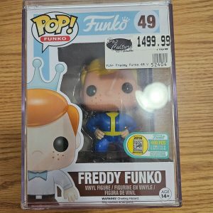 FUNKO POP Freddy Funko #49 Fallout Vault Boy FUNDAYS 1/400 MADE SDCC 2016 RARE