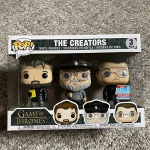 Funko Pop! Game of Thrones The Creators 3 Pack 2018 Fall Convention Exclusive