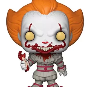 Funko Pop! Horror: IT - Pennywise with Severed Arm, Amazon Exclusive Collectible Figure, Multicolor
