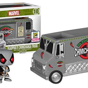 Funko POP SDCC Exclusive Deadpools Chimichanga Truck