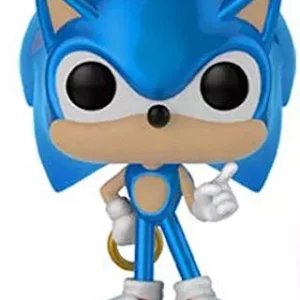 Funko Pop! Sonic The Hedgehog - Sonic with Ring ( Metallic Exclusive )