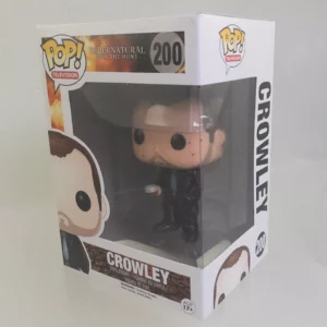Funko POP! TV - Supernatural Vinyl Figure - CROWLEY (Bloody) #200 *NON-MINT*