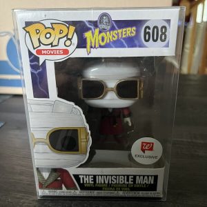 Funko THE INVISIBLE MAN #608 Vaulted Exclusive Figure Universal Monsters