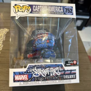 Funko Pop Marvel - Captain America Street Art #752 GameStop Exclusive