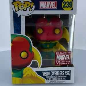 Funko POP! Marvel Vision #239 Vinyl Figure DAMAGED BOX SEE PICS