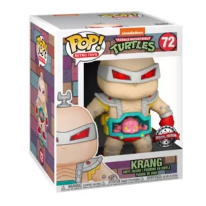 Funko Pop Super Teenage Mutant Ninja Turtles - Krang 6" Figure Special Edition