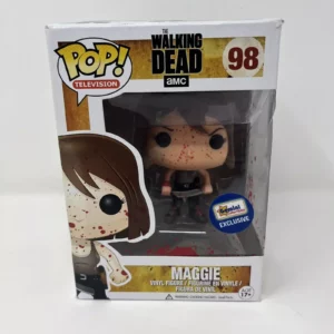 Gemini Exclusive Funko Pop! TWD: Maggie (Bloody) #98 *box dented*