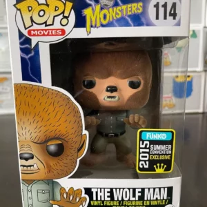 Grail: Funko Pop The Wolf Man #114 Flocked SDCC 2015 Exclusive Universal Monster