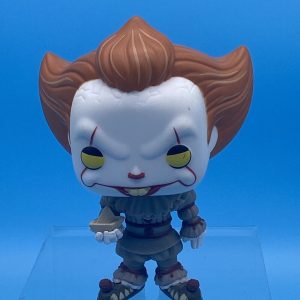 Pennywise IT with Boat - CHASE Funko Pop #472 NM LOOSE OOB Yellow Eyes