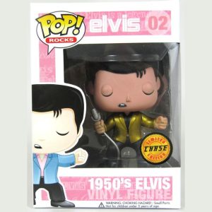 Buy Funko Pop! #02 1950's Elvis (Metallic Gold)