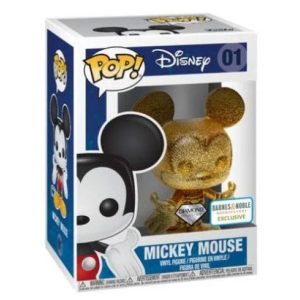 Buy Funko Pop! #01 Mickey Mouse (Gold & Diamond Glitter)