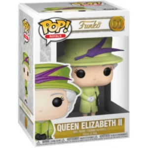 Buy Funko Pop! #01 Queen Elizabeth II with green suit