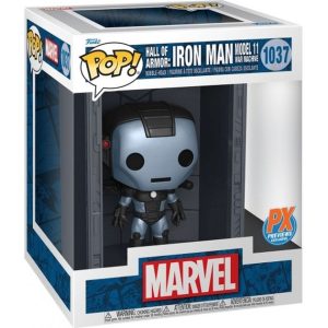 Buy Funko Pop! #1037 Hall of Armor : Iron Man Model 11 War Machine (Metallic)