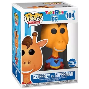 Buy Funko Pop! #104 Geoffrey the Giraffe (as Superman)