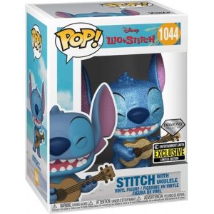 Buy Funko Pop! #1044 Stitch with Ukulele (Diamond Glitter)