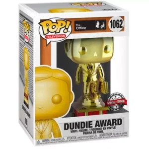 Buy Funko Pop! #1062 Dundie Award (Chrome) (Gold)