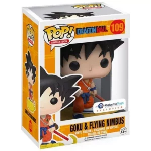 Buy Funko Pop! #109 Goku with Flying Nimbus (Orange)