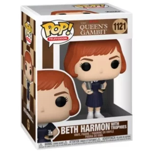 Buy Funko Pop! #1121 Beth Harmon with Trophies
