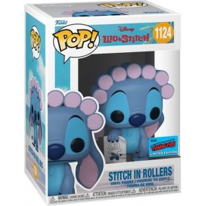 Buy Funko Pop! #1124 Stitch in Rollers with Drawing