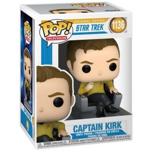 Buy Funko Pop! #1136 Captain Kirk in Chair