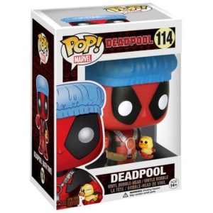 Buy Funko Pop! #114 Deadpool with Shower Cap & Ducky