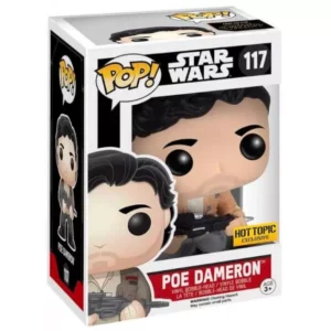 Buy Funko Pop! #117 Poe Dameron with Jacket & Blaster