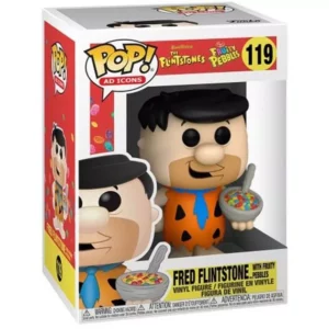 Buy Funko Pop! #119 Fred Flinstone with Fruity Pebbles