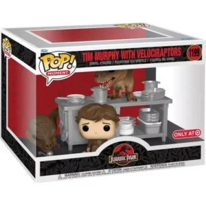 Buy Funko Pop! #1199 Tim Murphy with Velociraptors