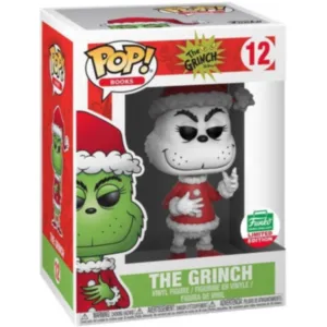 Buy Funko Pop! #12 The Grinch as Santa Claus (Black and White)