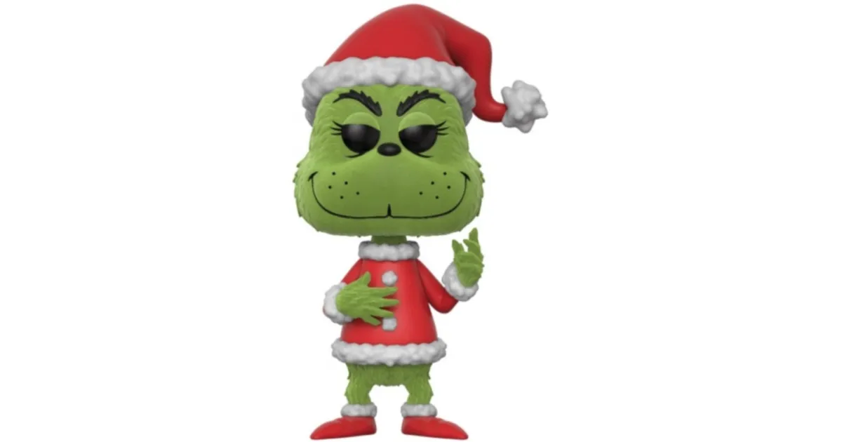 Buy Funko Pop! #12 The Grinch As Santa Claus (Flocked)