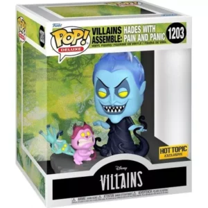 Buy Funko Pop! #1203 Villains Assemble : Hades with Pain & Panic