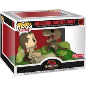 Buy Funko Pop! #1204 Muldoon & Raptor Hunt