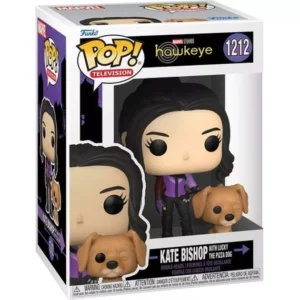 Buy Funko Pop! #1212 Kate Bishop with Lucky The Pizza Dog