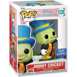 Buy Funko Pop! #1228 Jiminy Cricket on leaf