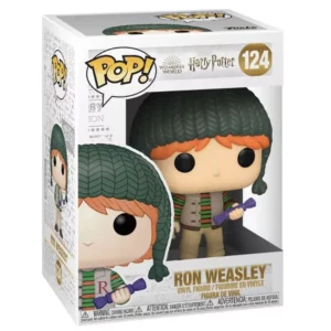 Buy Funko Pop! #124 Ron Weasley (Holiday)