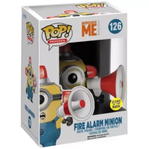 Buy Funko Pop! #126 Fire Alarm Minion (Glow in the Dark)