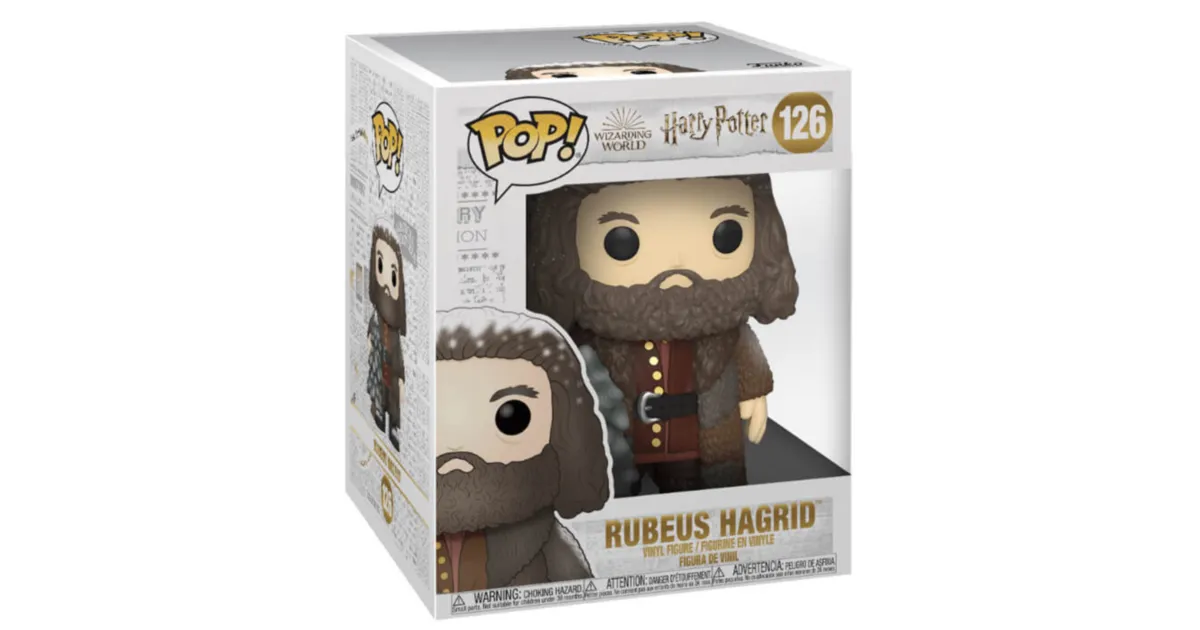 Buy Funko Pop! #126 Rubeus Hagrid (Holiday) (Supersized 6'')