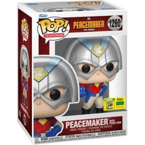 Buy Funko Pop! #1260 Peacemaker with Peace Sign