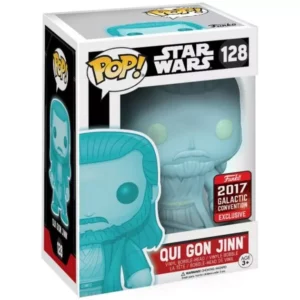 Buy Funko Pop! #128 Holographic Qui Gon Jinn
