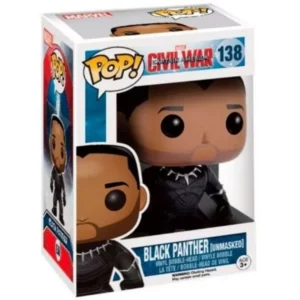 Buy Funko Pop! #138 Black Panther (Unmasked)