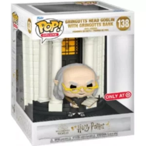 Buy Funko Pop! #138 Gringotts Head Goblin with Gringotts Bank (Diagon Alley)