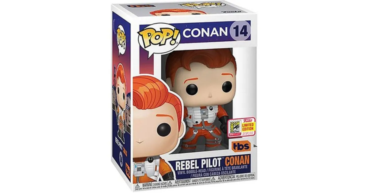 Buy Funko Pop! #14 Conan O'Brien As Rebel Pilot
