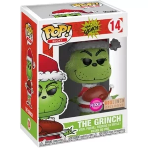 Buy Funko Pop! #14 The Grinch (Roast Beast) (Flocked)